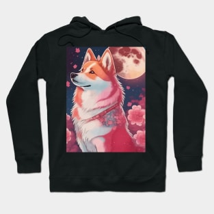 The wolf and the sakura Hoodie